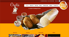 Desktop Screenshot of chellacaterers.com